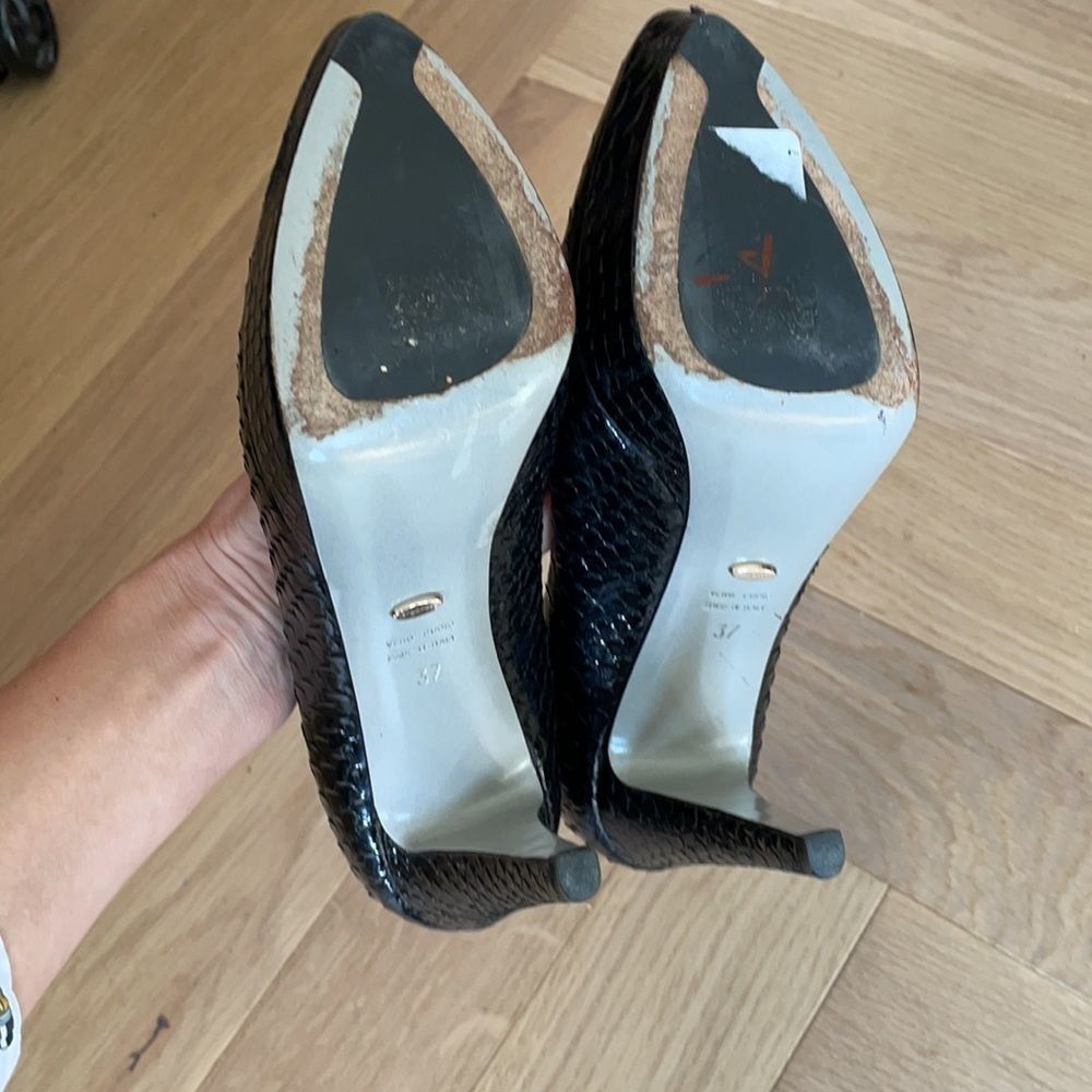 SERGIO ROSSI platform heels | Size 37 EUR - Picture 7 of 11